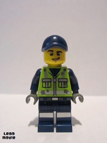 lego 2014 mini figurine tlm049 Garbage Man Dan  