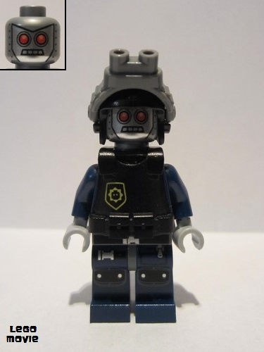 lego 2014 mini figurine tlm055 Robo SWAT