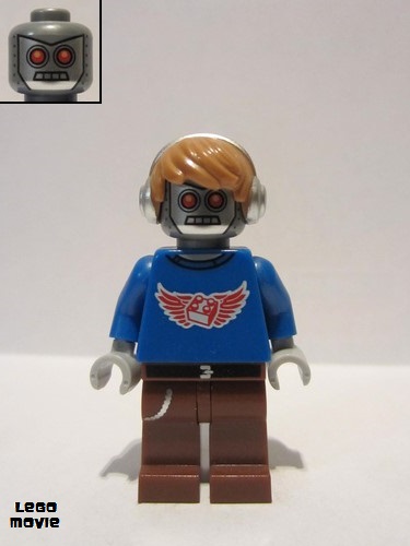 lego 2014 mini figurine tlm058 Radio DJ Robot  