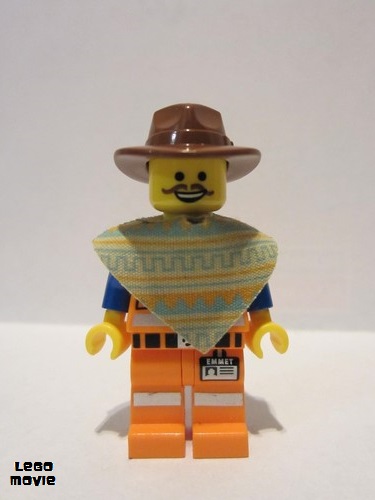 lego 2014 mini figurine tlm062 Emmet Western Outfit 