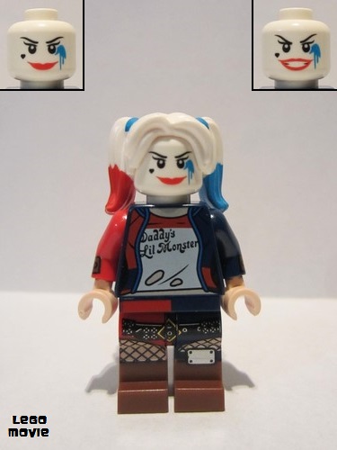 lego 2019 mini figurine tlm134 Harley Quinn  