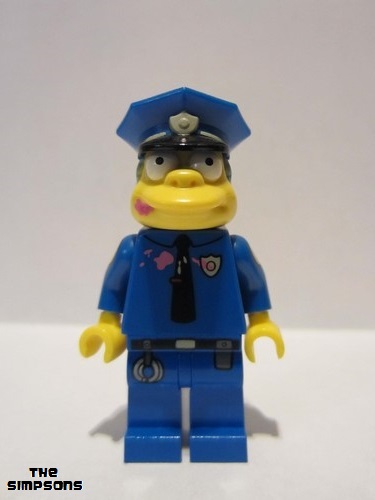lego 2015 mini figurine sim023 Chief Wiggum
