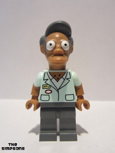 lego 2015 mini figurine sim025 Apu Nahasapeemapetilon With Name Tag 