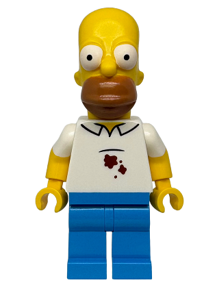 lego 2025 mini figurine sim043 Homer Simpson