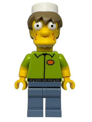 lego 2025 mini figurine sim044 Squeaky-Voiced Teen