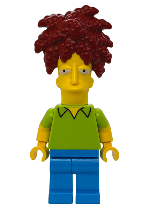 lego 2025 mini figurine sim048 Sideshow Bob