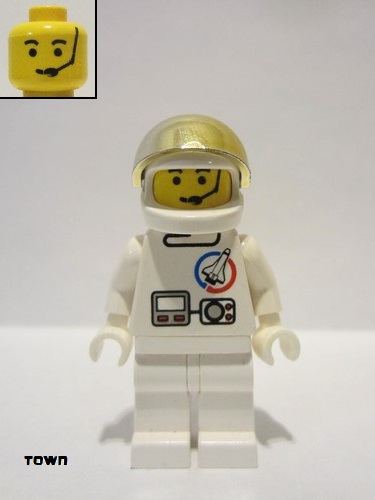 lego 1995 mini figurine splc001 Astronaut  
