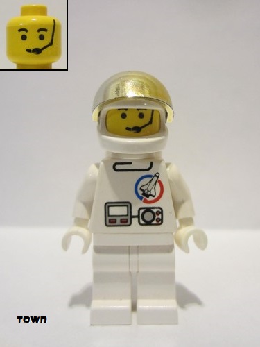 lego 1995 mini figurine splc002 Astronaut Airtanks 