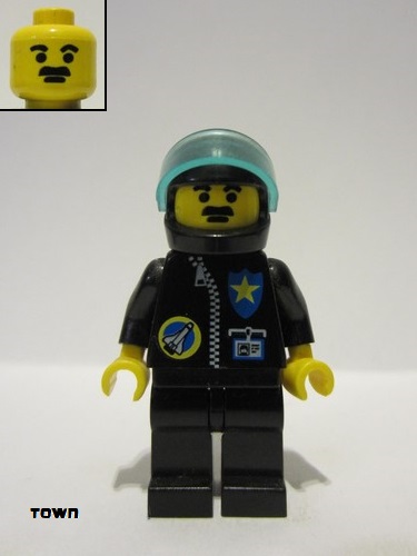 lego 1999 mini figurine spp012 Space Port - Security  
