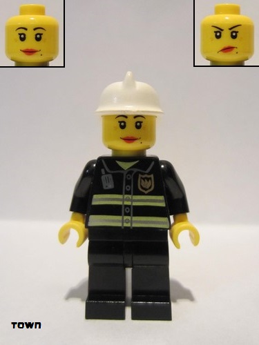 lego 2011 mini figurine cty0120 Fire