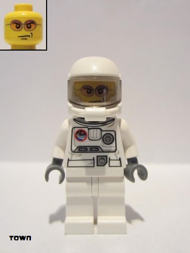 lego 2011 mini figurine cty0223 Astronaut