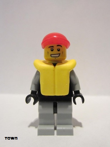 lego 2011 mini figurine cty0236 Lifeguard