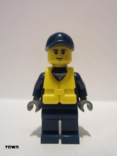 lego 2013 mini figurine cty0488 Police - City Officer Life Preserver 