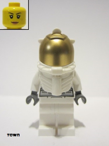lego 2015 mini figurine cty0567 Utility Shuttle Astronaut