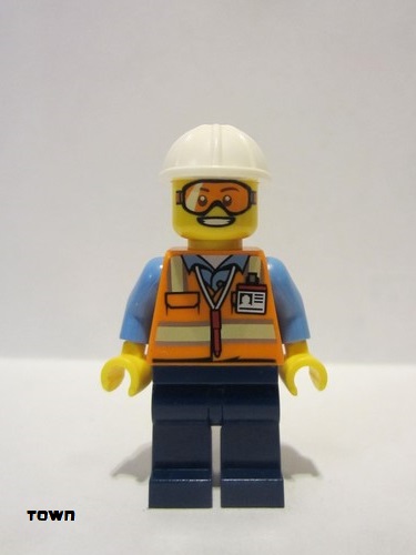 lego 2015 mini figurine cty0600 Space Engineer With Goggles 