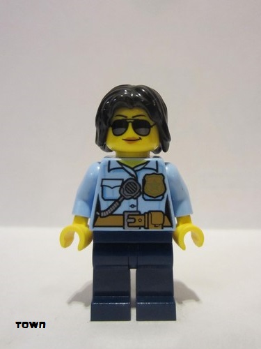 lego 2018 mini figurine cty0936 Police Officer