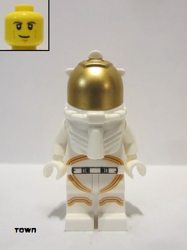 lego 2019 mini figurine cty1055 Astronaut