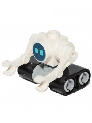 lego 2019 mini figurine cty1077 City Space Robot Treadwell, Medium Azure Eyes 