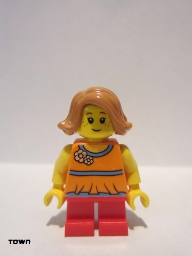 lego 2019 mini figurine twn376b Child Girl