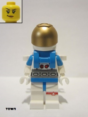 lego 2022 mini figurine cty1413 Lunar Research Astronaut