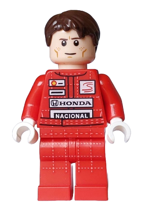 lego 2024 mini figurine twn497 Ayrton Senna  