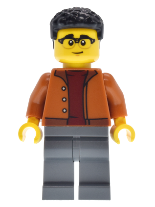 lego 2026 mini figurine cty1945 EV Supercar Driver