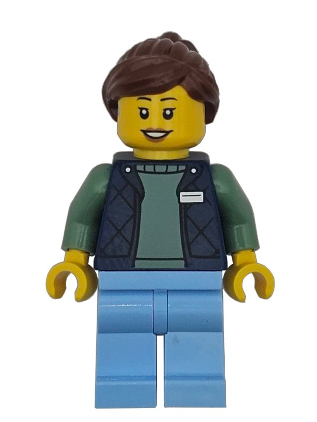 lego 2026 mini figurine cty1952 Delivery Worker