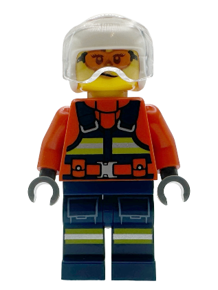 lego 2026 mini figurine cty1957 Coast Guard City