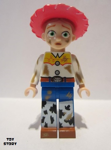 lego 2010 mini figurine toy012 Jessie Dirt Stains 