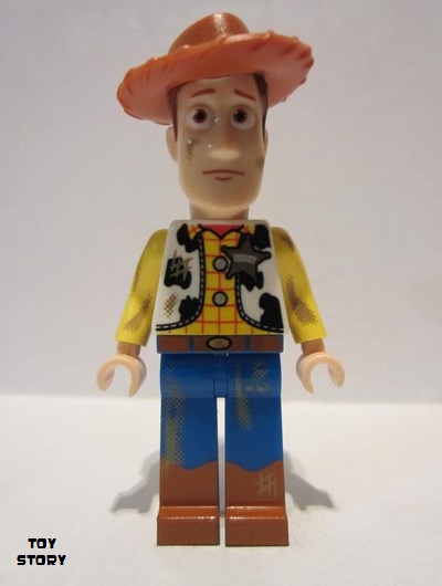 lego 2010 mini figurine toy013 Woody Dirt Stains 