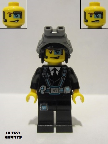lego 2014 mini figurine uagt015 Agent Curtis Bolt With Goggles 