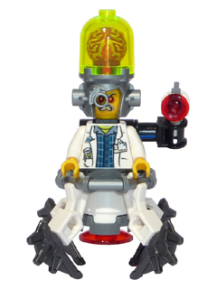 lego 2015 mini figurine uagt034 Professor Brainstein With Mech Suit 