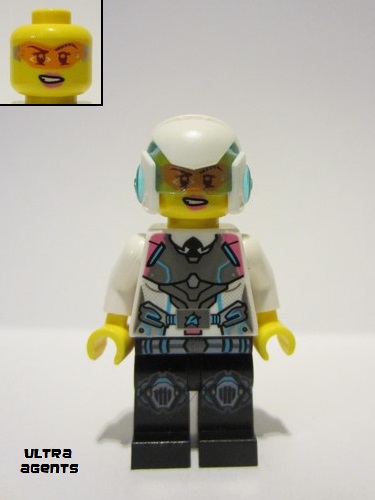 lego 2015 mini figurine uagt037 Agent Caila Phoenix Helmet 