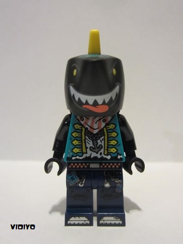 lego 2021 mini figurine vid029 Shark Guitarist  