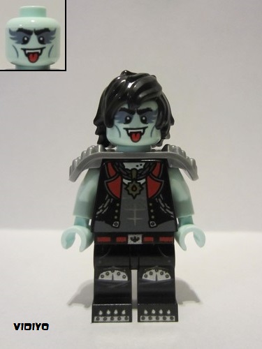 lego 2021 mini figurine vid033 Vampire Guitarist  