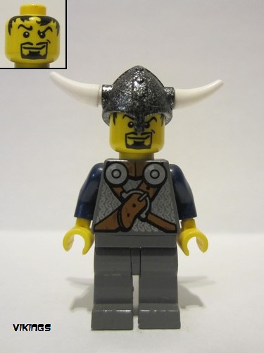 lego 2006 mini figurine vik022 Viking Warrior 1c  