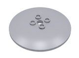 Light Bluish Gray Dish 6 x 6 Inverted (Radar) - Hollow Studs