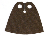 Dark Brown Minifig, Cape Cloth, Standard - Spongy Stretchable Fabric