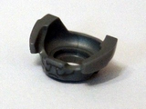 Flat Silver Minifig, Armor Neck with Black Markings on Front Pattern