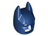 Dark Blue Minifig, Headgear Mask Batman Type 2 Cowl (Angular Ears, Pronounced Brow)