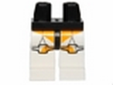 Black Hips and White Legs with SW Clone Trooper and Bright Light Orange Markings Pattern