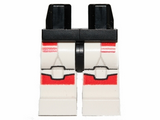 Black Hips and White Legs with Red SW Shock Trooper Armor Pattern
