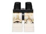 Black Hips and White Legs with SW Stormtrooper Tan Dirt Stains on Upper Leg Pattern