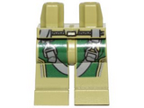 Olive Green Hips and Legs with Gray Belt and Silver Buckles Pattern (SW Bistan)