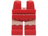 Red Hips and Legs with Short Skirt and Boots and Light Nougat Legs Pattern