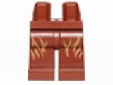 Reddish Brown Hips and Legs with Dark Tan Fur Pattern (SW Wookiee)