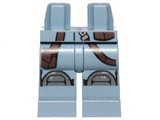 Sand Blue Hips and Legs with Silver Knee Pads and Dark Brown Bag and Belt Pattern