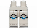 White Hips and Legs with SW Clone Trooper Armor and Blue Markings Pattern