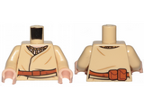 Tan Torso SW Layered Shirt, Brown Belt and Buckle, Pouches on Reverse Pattern / Tan Arms / Light Nougat Hands