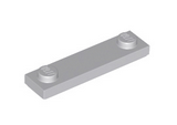 Light Bluish Gray Plate, Modified 1 x 4 with 2 Studs with Groove